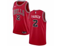 Youth Nike Chicago Bulls #2 Jabari Parker  Red NBA Jersey - Icon Edition