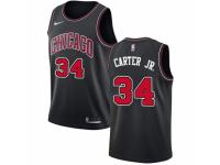 Youth Nike Chicago Bulls #34 Wendell Carter Jr.  Black NBA Jersey Statement Edition