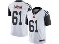 Youth Nike Cincinnati Bengals #61 Russell Bodine Limited White Rush NFL Jersey