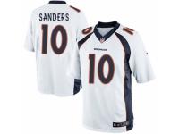 Youth Nike Denver Broncos #10 Emmanuel Sanders White NFL Jersey