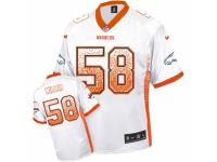 Youth Nike Denver Broncos #58 Von Miller Limited White Drift Fashion NFL Jersey