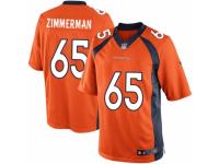 Youth Nike Denver Broncos #65 Gary Zimmerman Orange Team Color NFL Jersey