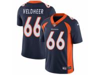 Youth Nike Denver Broncos #66 Jared Veldheer Navy Blue Alternate Vapor Untouchable Limited Player NFL Jersey