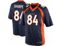 Youth Nike Denver Broncos #84 Shannon Sharpe Navy Blue Alternate NFL Jersey