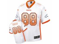 Youth Nike Denver Broncos #88 Demaryius Thomas Elite White Drift Fashion NFL Jersey