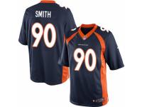 Youth Nike Denver Broncos #90 Antonio Smith Navy Blue Alternate NFL Jersey