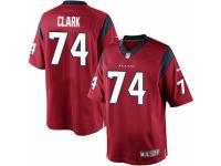 Youth Nike Houston Texans #74 Chris Clark Red Alternate NFL Jersey