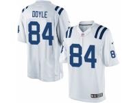 Youth Nike Indianapolis Colts #84 Jack Doyle Limited White NFL Jersey