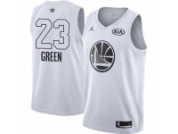 Youth Nike Jordan Golden State Warriors #23 Draymond Green Swingman White 2018 All-Star Game NBA Jersey