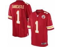 Youth Nike Kansas City Chiefs #1 Leon Sandcastle Limited Red Team Color NFL Jersey