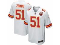 Youth Nike Kansas City Chiefs #51 Frank Zombo White NFL Jersey