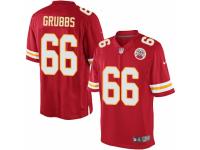 Youth Nike Kansas City Chiefs #66 Ben Grubbs Red Team Color NFL Jersey