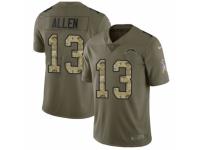 Youth Nike Los Angeles Chargers #13 Keenan Allen Limited Olive/Camo 2017 Salute to Service NFL Jersey