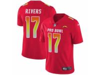 Youth Nike Los Angeles Chargers #17 Philip Rivers Limited Red 2018 Pro Bowl NFL Jersey