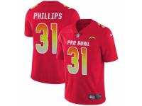 Youth Nike Los Angeles Chargers #31 Adrian Phillips Limited Red AFC 2019 Pro Bowl NFL Jersey