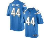 Youth Nike Los Angeles Chargers #44 Andre Williams Limited Electric Blue Alternate NFL