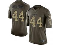 Youth Nike Los Angeles Chargers #44 Andre Williams Limited Green Salute to Service NFL