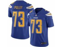 Youth Nike Los Angeles Chargers #73 Spencer Pulley Limited Electric Blue Rush Vapor Untouchable NFL Jersey