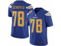 Youth Nike Los Angeles Chargers #78 Michael Schofield Limited Electric Blue Rush Vapor Untouchable NFL Jersey