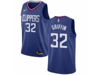 Youth Nike Los Angeles Clippers #32 Blake Griffin  Blue Road NBA Jersey - Icon Edition