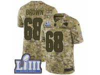 Youth Nike Los Angeles Rams #68 Jamon Brown Limited Camo 2018 Salute to Service Super Bowl LIII Bound NFL Jersey