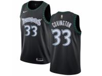 Youth Nike Minnesota Timberwolves #33 Robert Covington Swingman Black Hardwood Classics Jersey