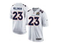 Youth Nike NFL Denver Broncos #23 Ronnie Hillman Super Bowl 50 Game White Jersey