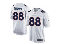 Youth Nike NFL Denver Broncos #88 Demaryius Thomas Game White Jersey