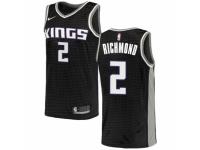 Youth Nike Sacramento Kings #2 Mitch Richmond Black NBA Jersey Statement Edition