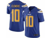 Youth Nike San Diego Chargers #10 Kellen CleMen Limited Electric Blue Rush NFL Jersey