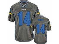 Youth Nike San Diego Chargers #14 Dan Fouts Limited Grey Vapor NFL Jersey