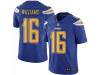 Youth Nike San Diego Chargers #16 Tyrell Williams Limited Electric Blue Rush NFL Jersey