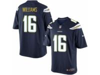 Youth Nike San Diego Chargers #16 Tyrell Williams Limited Navy Blue Team Color NFL Jersey