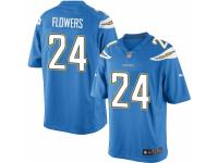 Youth Nike San Diego Chargers #24 Brandon Flowers Limited Electric Blue Alternate NFL Jersey