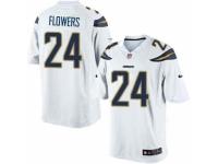 Youth Nike San Diego Chargers #24 Brandon Flowers Limited White NFL Jersey