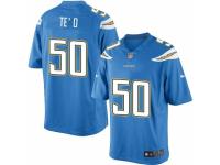 Youth Nike San Diego Chargers #50 Manti Te'o Limited Electric Blue Alternate NFL Jersey