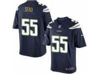 Youth Nike San Diego Chargers #55 Junior Seau Limited Navy Blue Team Color NFL Jersey