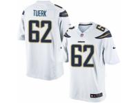 Youth Nike San Diego Chargers #62 Max Tuerk Limited White NFL Jersey