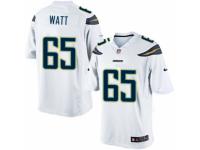 Youth Nike San Diego Chargers #65 Chris Watt Limited White NFL Jersey