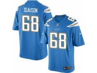 Youth Nike San Diego Chargers #68 Matt Slauson Limited Electric Blue Alternate NFL Jersey