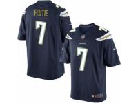 Youth Nike San Diego Chargers #7 Doug Flutie Limited Navy Blue Team Color NFL Jersey