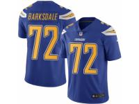 Youth Nike San Diego Chargers #72 Joe Barksdale Limited Electric Blue Rush NFL Jersey