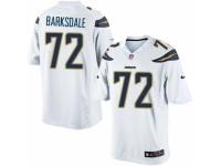 Youth Nike San Diego Chargers #72 Joe Barksdale Limited White NFL Jersey