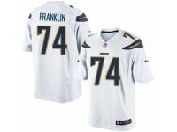 Youth Nike San Diego Chargers #74 Orlando Franklin Limited White NFL Jersey