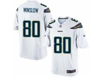 Youth Nike San Diego Chargers #80 Kellen Winslow Limited White NFL Jersey