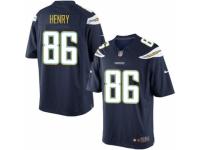 Youth Nike San Diego Chargers #86 Hunter Henry Limited Navy Blue Team Color NFL Jersey