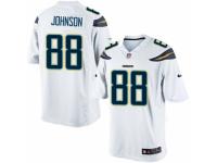 Youth Nike San Diego Chargers #88 David Johnson Elite White NFL Jersey