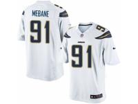 Youth Nike San Diego Chargers #91 Brandon Mebane Limited White NFL Jersey