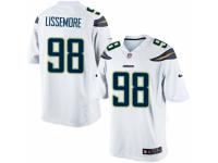 Youth Nike San Diego Chargers #98 Sean Lissemore Limited White NFL Jersey