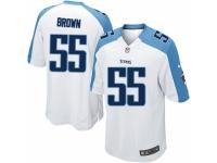 Youth Nike Tennessee Titans #55 Zach Brown Limited White NFL Jersey